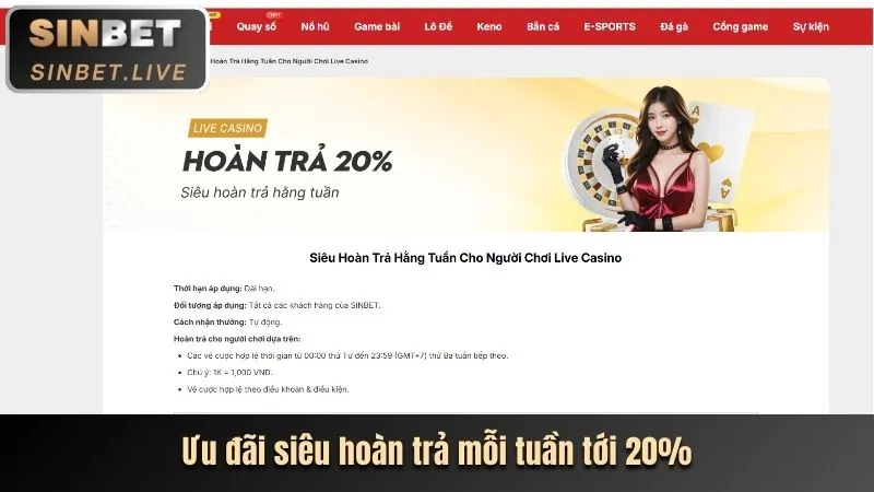 Dealer xinh đẹp chia bài trong sảnh casino trực tuyến vin68 chính thức